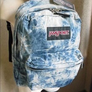 Jansport Denim Acid Wash Backpack